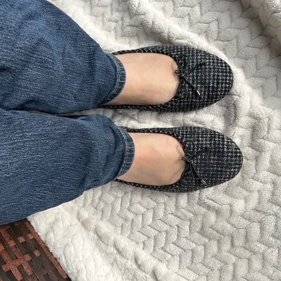 Sam Edelman Felicia flats brand new! Size 8 black boucle. - Picture 3 of 11